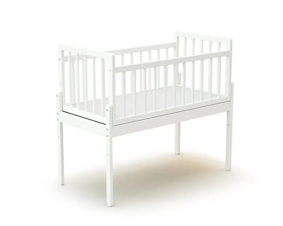 Berceau cododo universel WEBABY blanc avec matelas