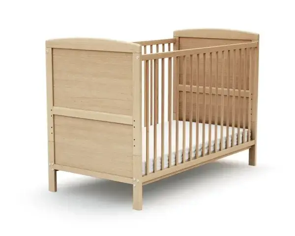 Lit évolutif ESSENTIEL 60/120 cm hêtre verni