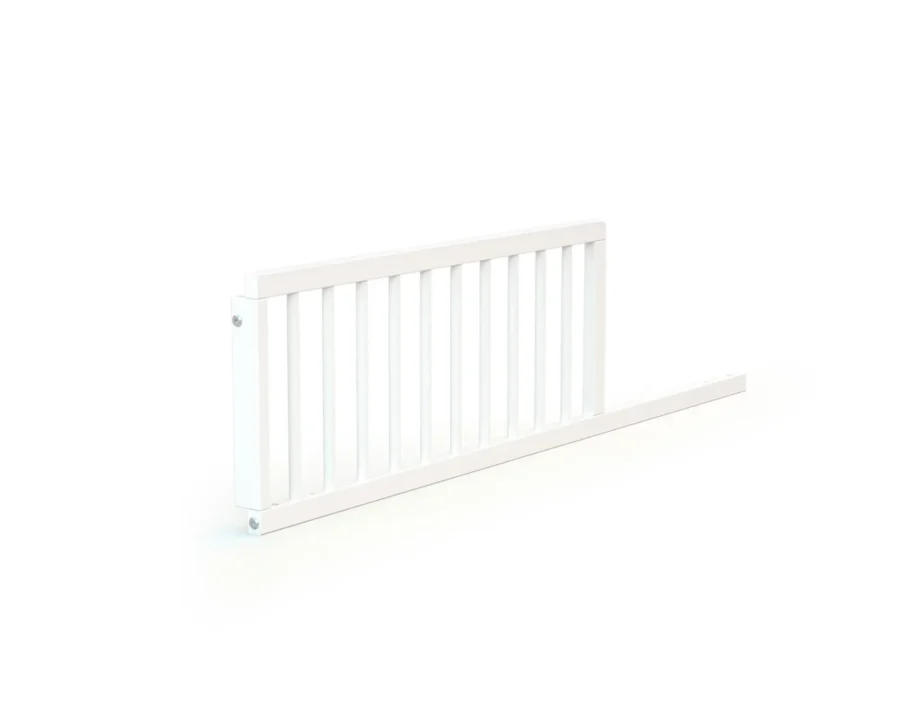 Barrière pour lit bébé 120cm FESTIVE blanc