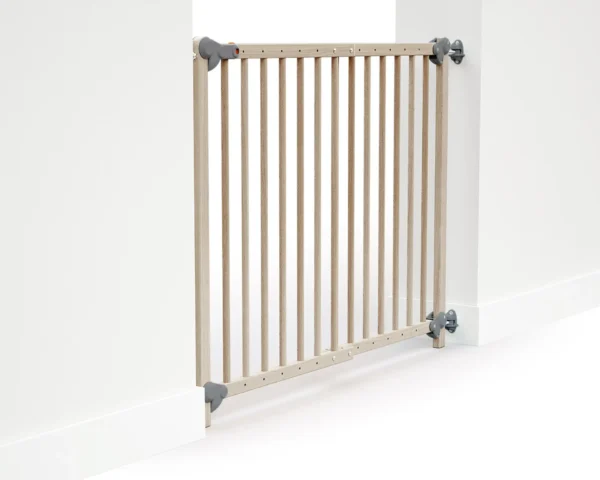 Barrière de sécurité Extensible WEBABY Hêtre Brut – Image 3