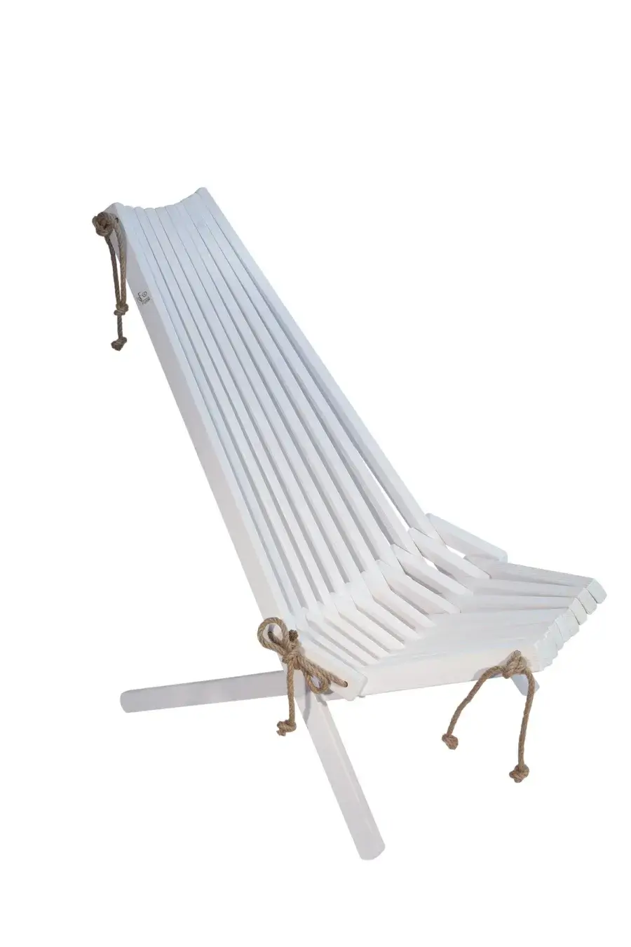 EcoChair pin blanc huilé
