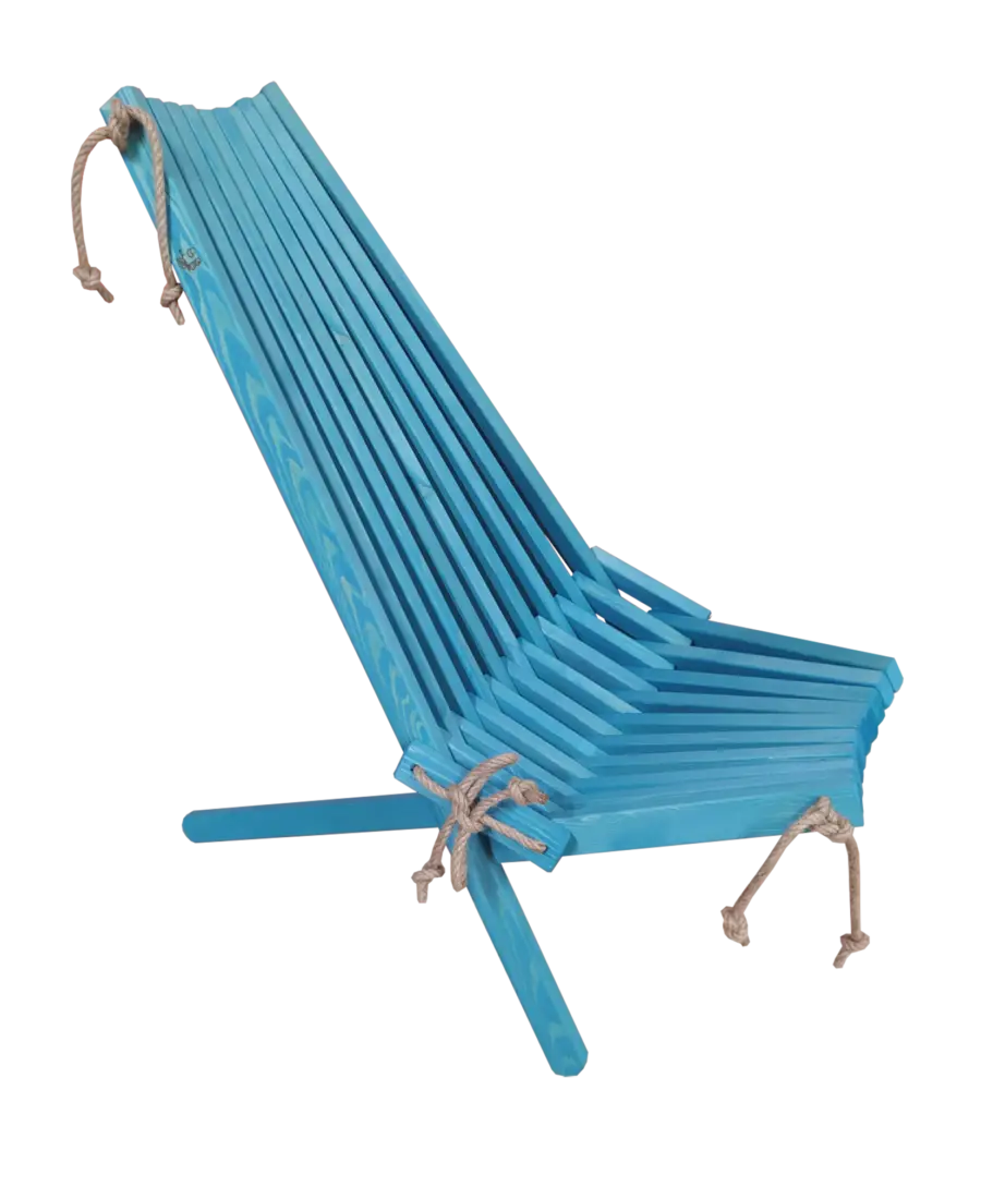 EcoChair pin / turquoise, huilé
