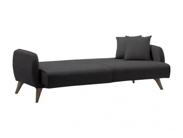 BONNY Canapé droit convertible   gris foncé – Image 5