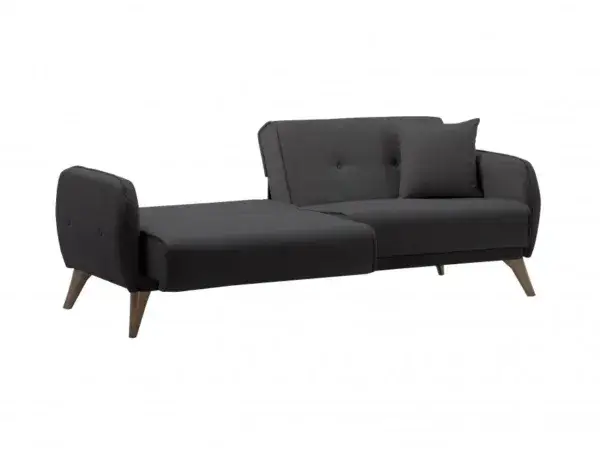 BONNY Canapé droit convertible   gris foncé – Image 6