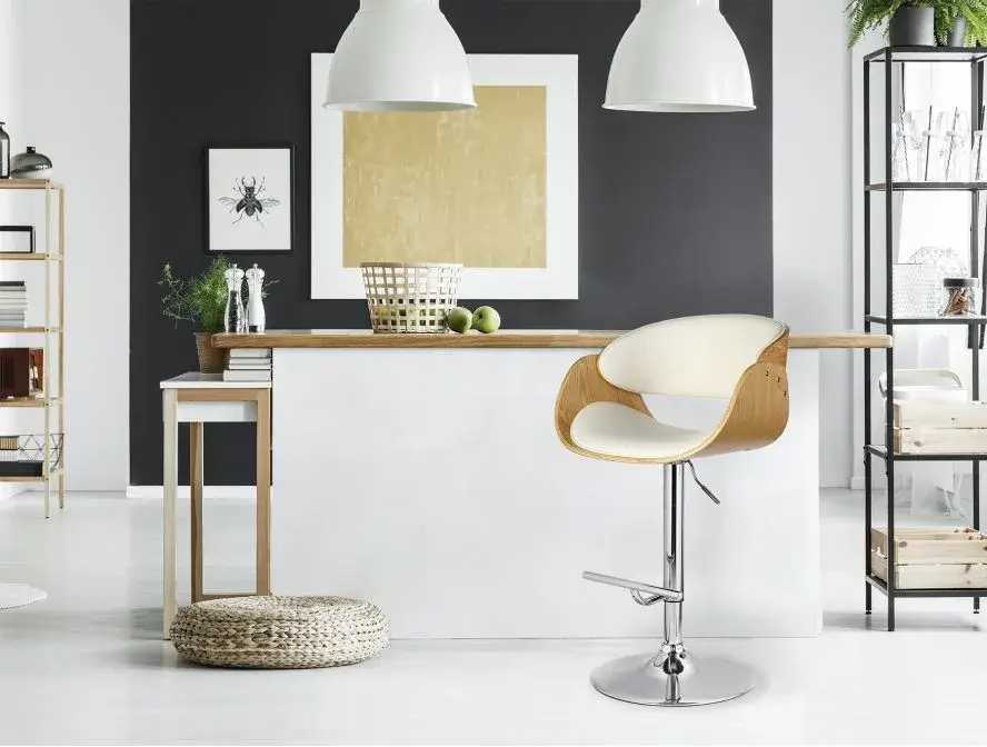 Bar et tabouret de bar