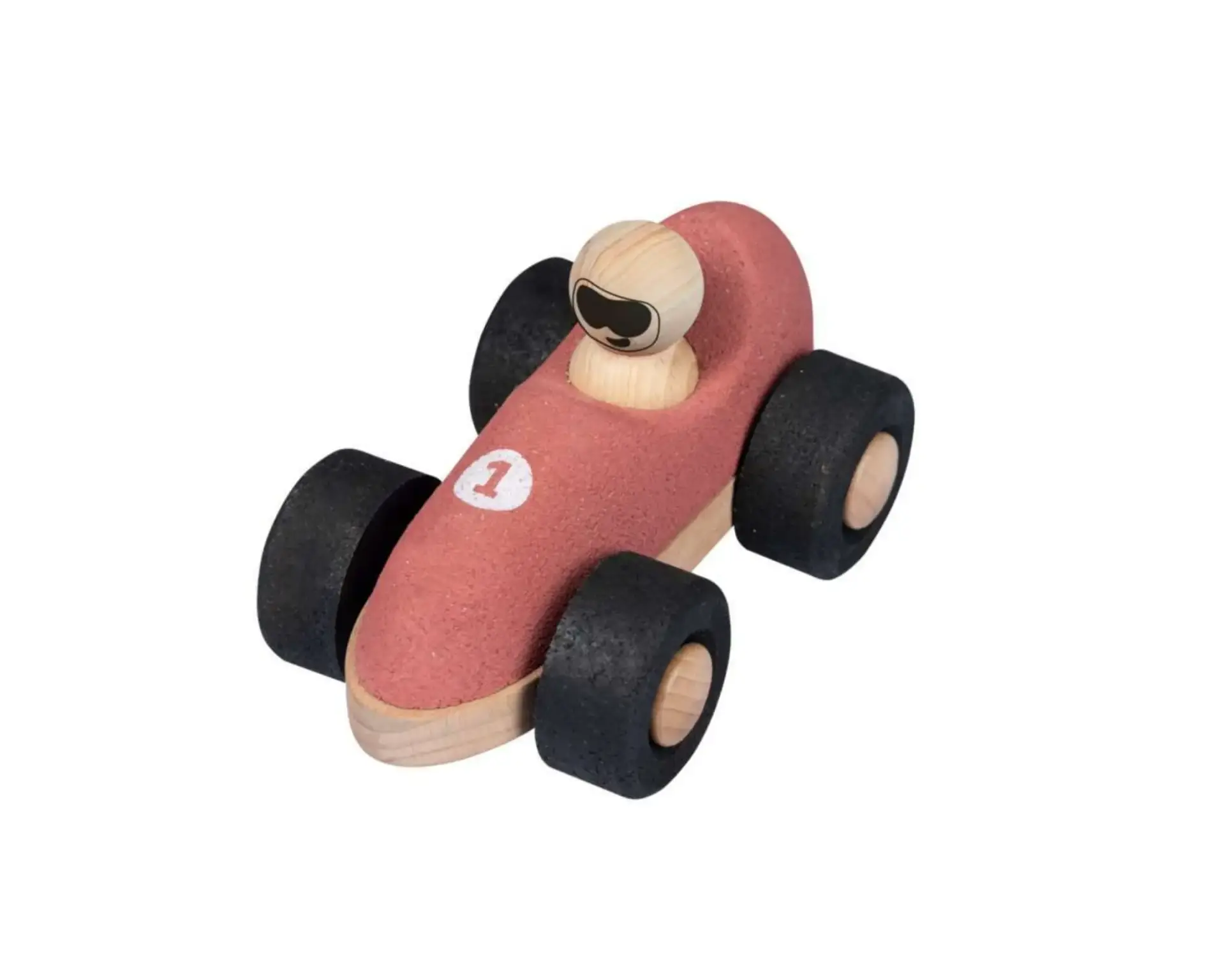 Voiture de course en liège de KORKO rouge