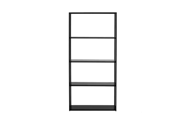 FILAR ETAGERE en métal - 75 x 27 x 154 cm - Noir