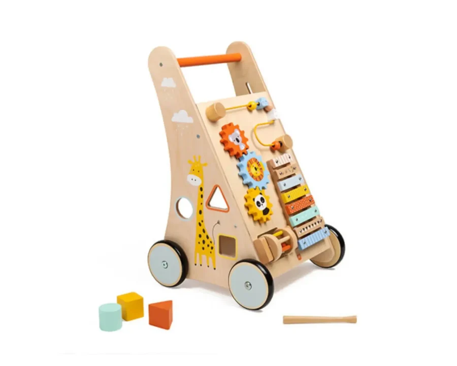 Trotteur en bois JUNGLE de Eurekakids