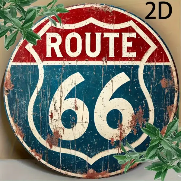 DECORATION MURALE ROUTE 66