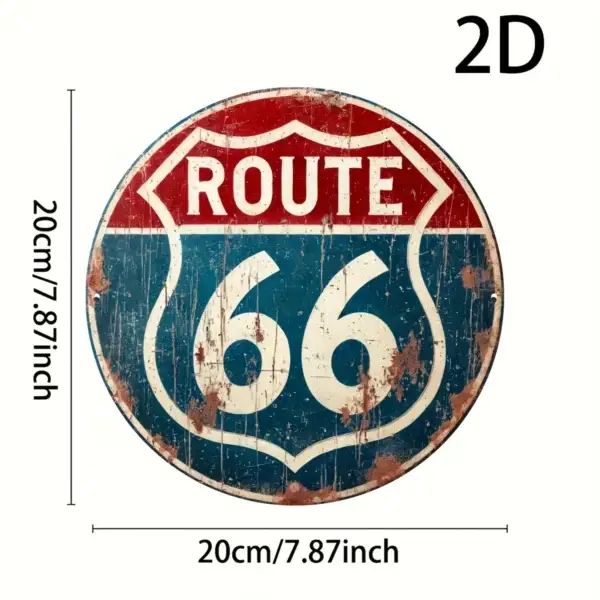 DECORATION MURALE ROUTE 66 – Image 4