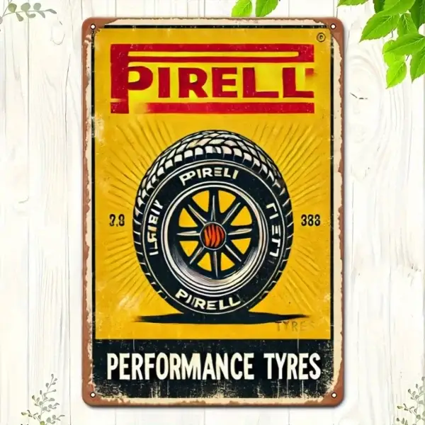 DECORATION MURALE PIRELLI