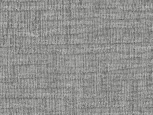 CHARLOTTE Pouf en tissu texturé 3D gris clair – Image 5