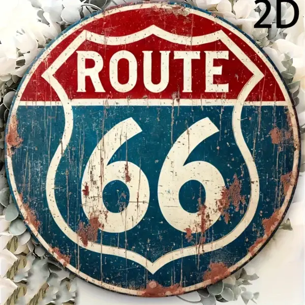 DECORATION MURALE ROUTE 66 – Image 6