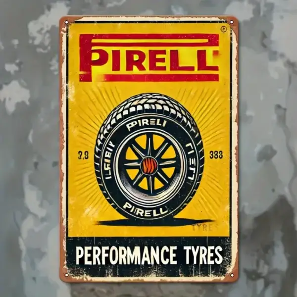DECORATION MURALE PIRELLI – Image 4