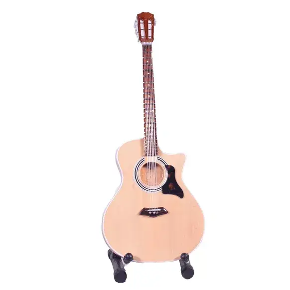 Guitare miniature en bois 20 cm avec support-20  taylor swift