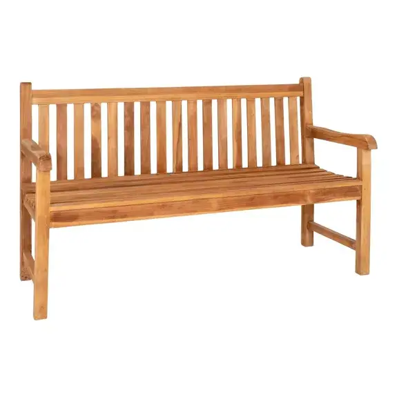 Banc en teck Cabo - Banc en teck, naturel, 150x62x92 cm