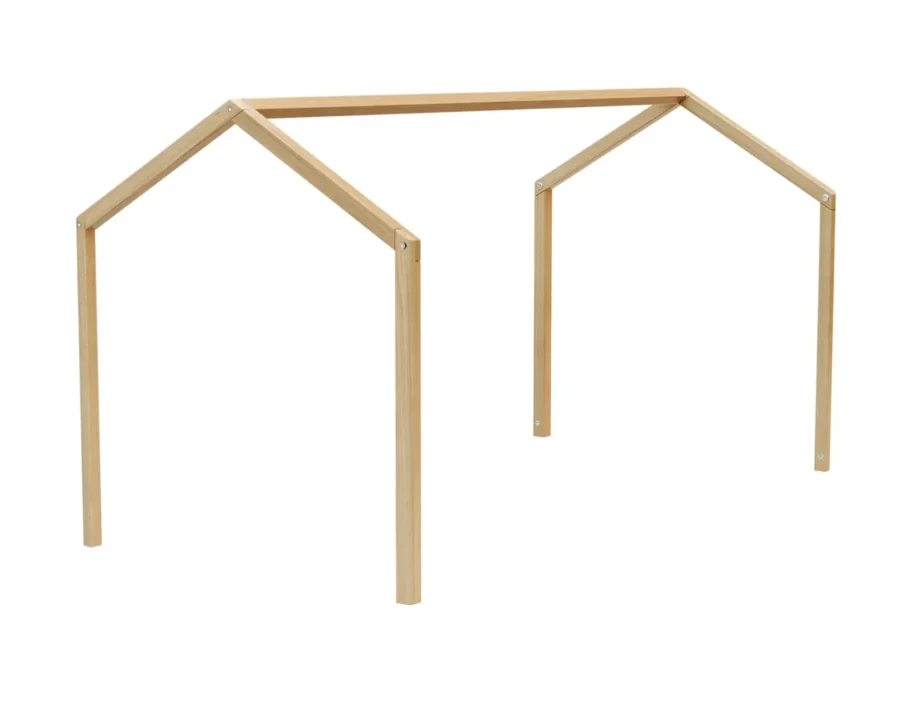 Toit-cabane pour lit 70×140 KASA