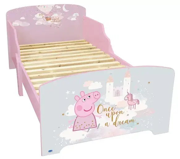 PEPPA PIG DREAM LIT SOMMIER LATTES 140x70CM