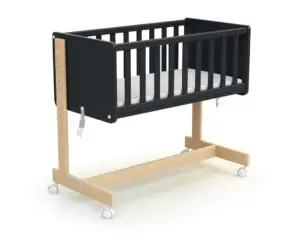 Ensemble berceau-cododo évolutif NATO + table à langer CONFORT gris graphite – Image 7