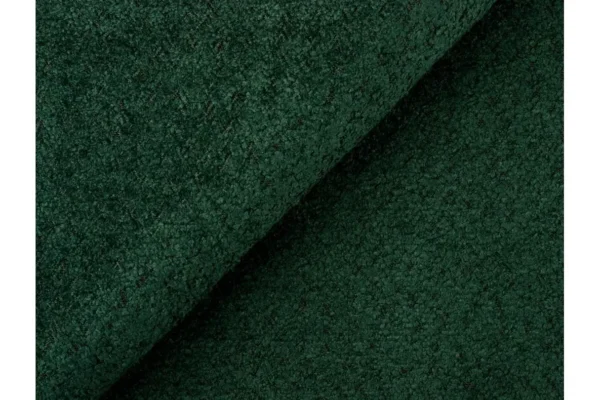 CHARLOTTE Pouf en tissu bouclette VERT – Image 5