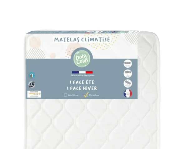 Matelas Thermo Régulant 70×140 cm de BABYCALIN