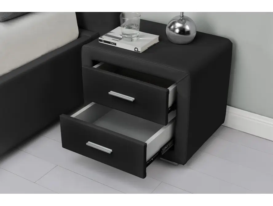 GENEVE Table de chevet en simili – Image 2