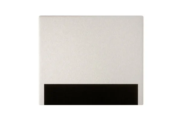 LAUREL Tête de lit en tissu bouclettes BLANC largeur 140 cm – Image 4