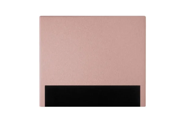 LAUREL Tête de lit en tissu bouclettes ROSE largeur 140 cm – Image 4