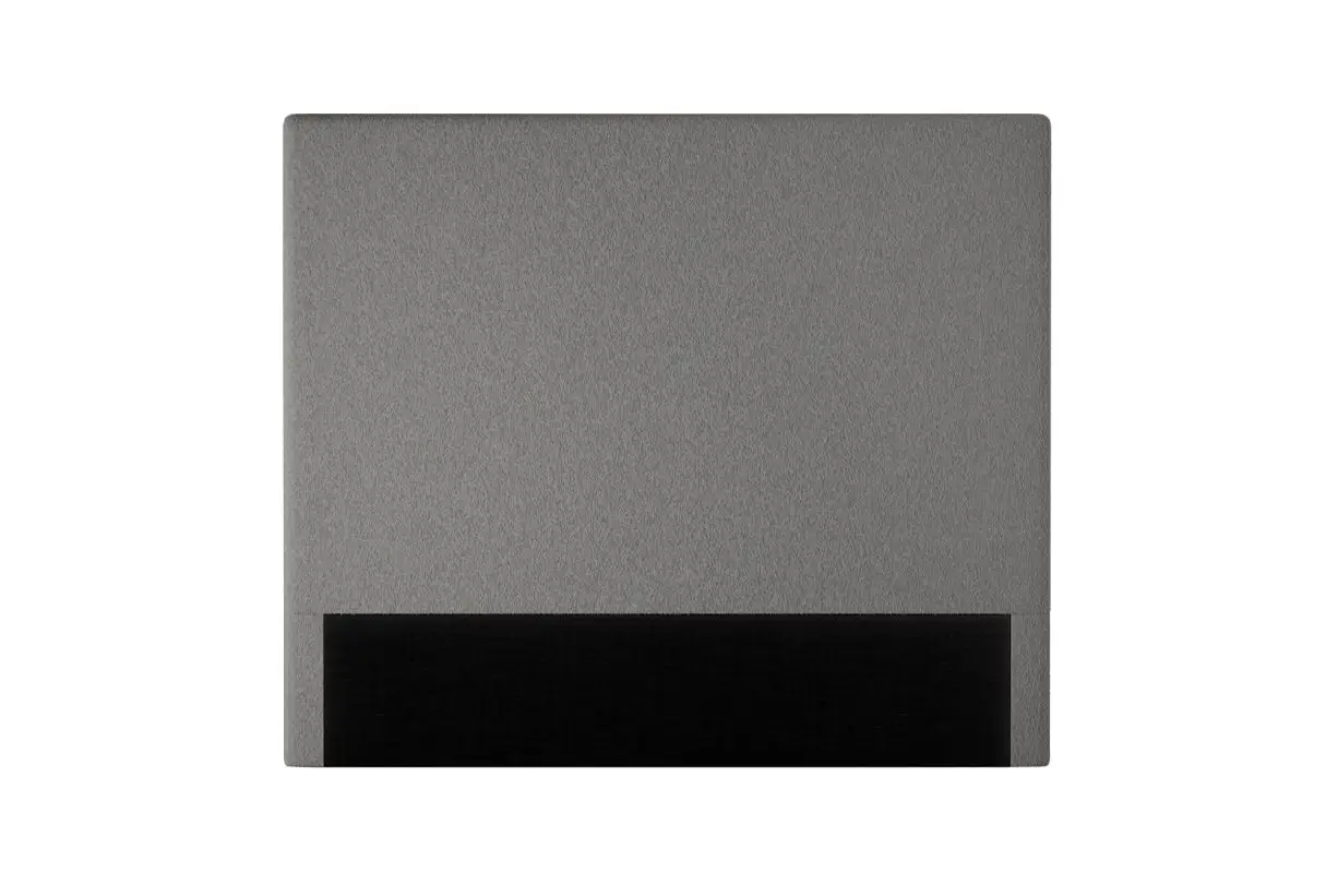 LAUREL Tête de lit en tissu bouclettes GRIS largeur 140 cm – Image 4