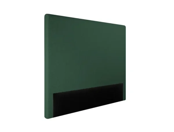 LAUREL Tête de lit en tissu bouclettes VERT FONCE largeur 160 cm – Image 5