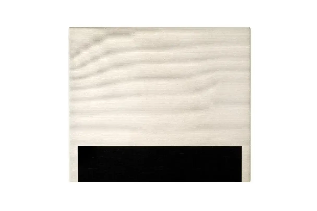 LAUREL Tête de lit en velours côtelé  BEIGE largeur 140 cm – Image 4