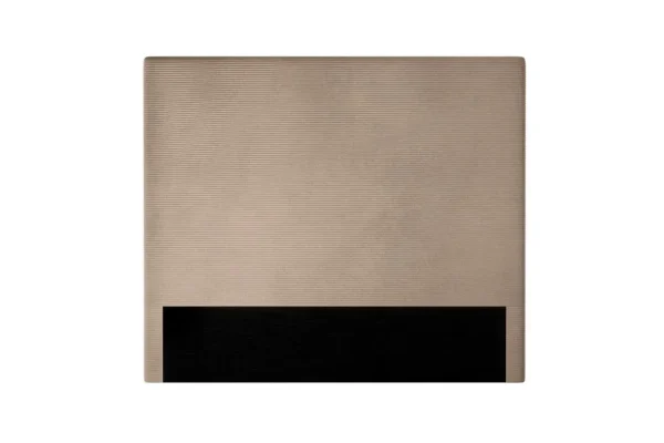 LAUREL Tête de lit en velours côtelé taupe  160cm – Image 5