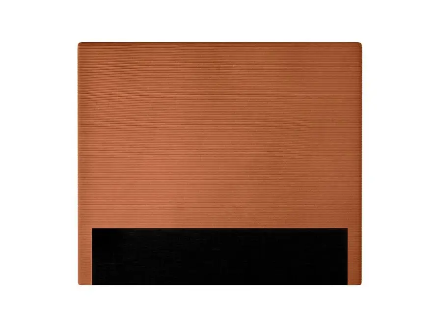 LAUREL Tête de lit en velours côtelé TERRACOTTA  160cm – Image 5