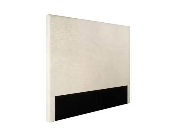 LAUREL Tête de lit en velours côtelé  BEIGE largeur 140 cm – Image 5