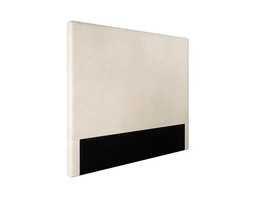LAUREL Tête de lit en velours côtelé  BEIGE largeur 140 cm – Image 5