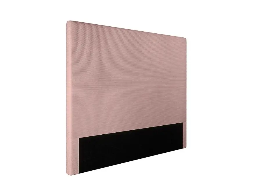 LAUREL Tête de lit en velours côtelé  ROSE  largeur 140 cm – Image 5