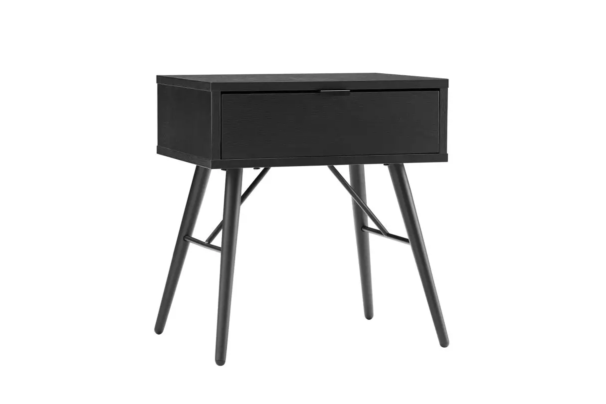 PAYTON Table de chevet avec pieds métal