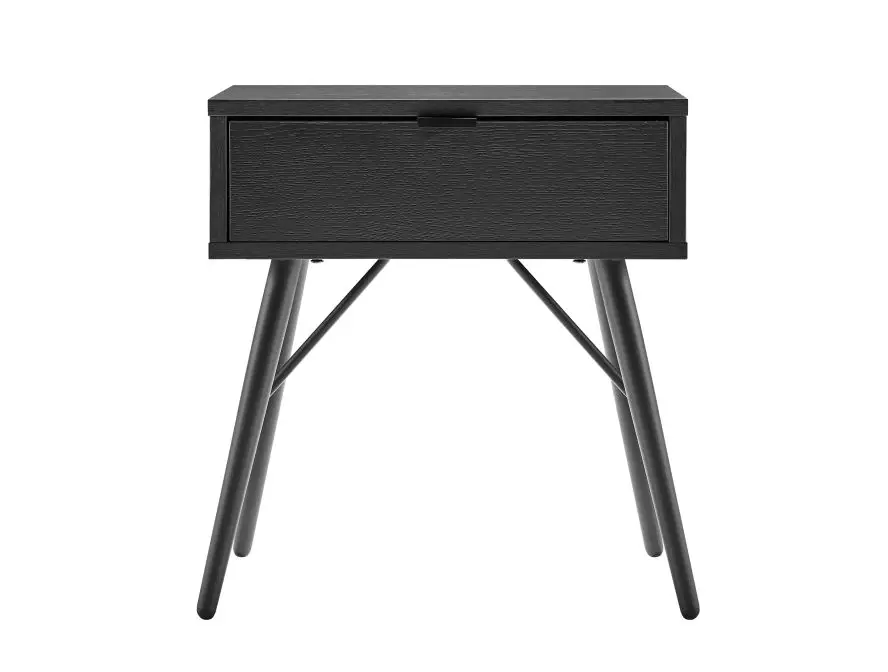 PAYTON Table de chevet avec pieds métal – Image 3