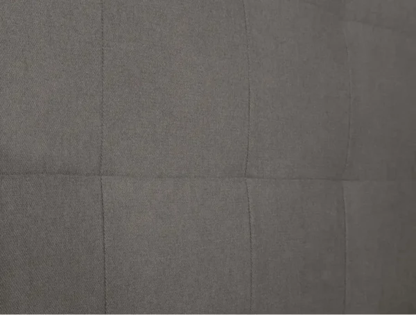 TRACY Tête de lit capitonnée en tissu GRIS 140 cm – Image 5