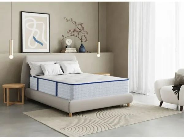 HANSEN Matelas à mémoire de forme + ressorts ensachés - 33cm d'épaisseur 160/200 cm – Image 2