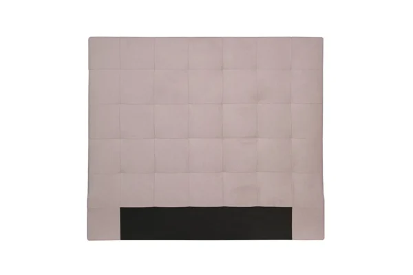 TRACY Tête de lit capitonnée en tissu VIEUX ROSE 160 cm