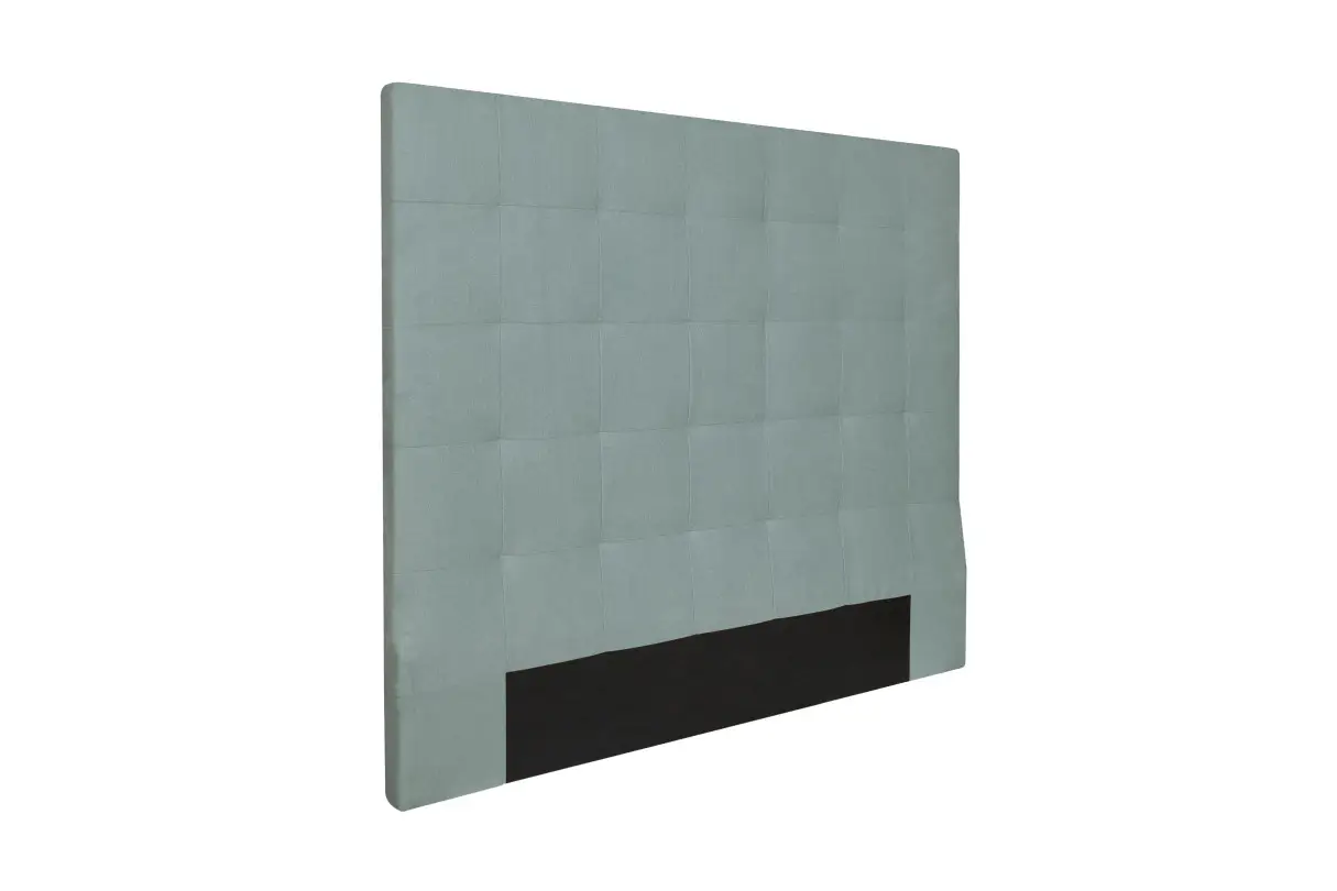 TRACY Tête de lit capitonnée en tissu VERT D'EAU 160 cm – Image 4