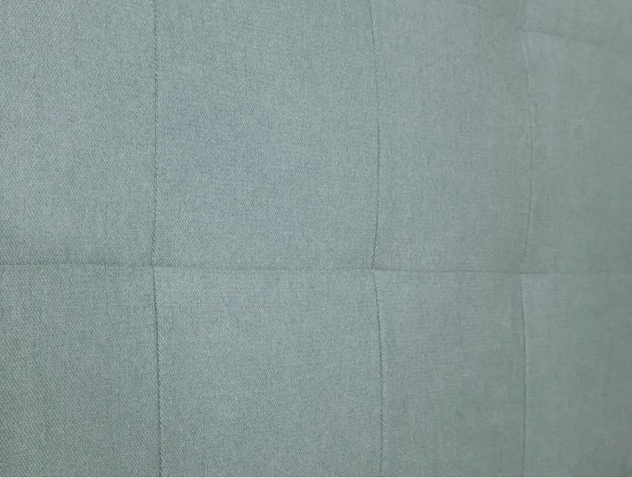 TRACY Tête de lit capitonnée en tissu VERT D'EAU 160 cm – Image 5